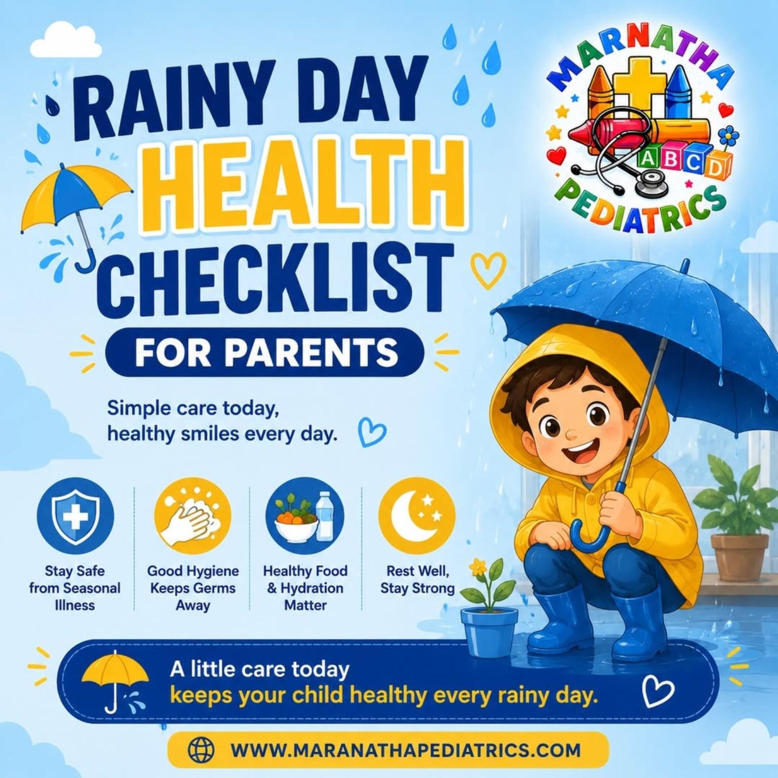 Maranatha Pediatrics — Educational campaign — seasonal health